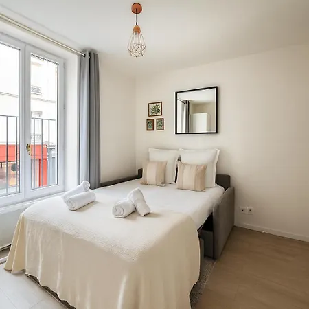 Lägenhet Cosy Proche Des Buttes-chaumont Paris