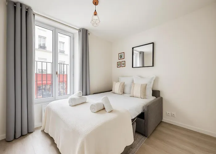 Lägenhet Cosy Proche Des Buttes-chaumont Paris